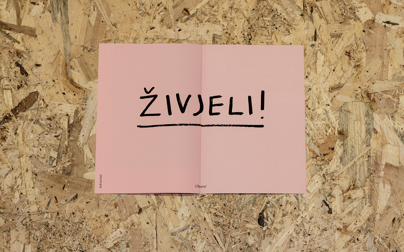 bok turisti tourist Zagreb Croatia flyer pink poster postcard FOX moravszki sticker pattern