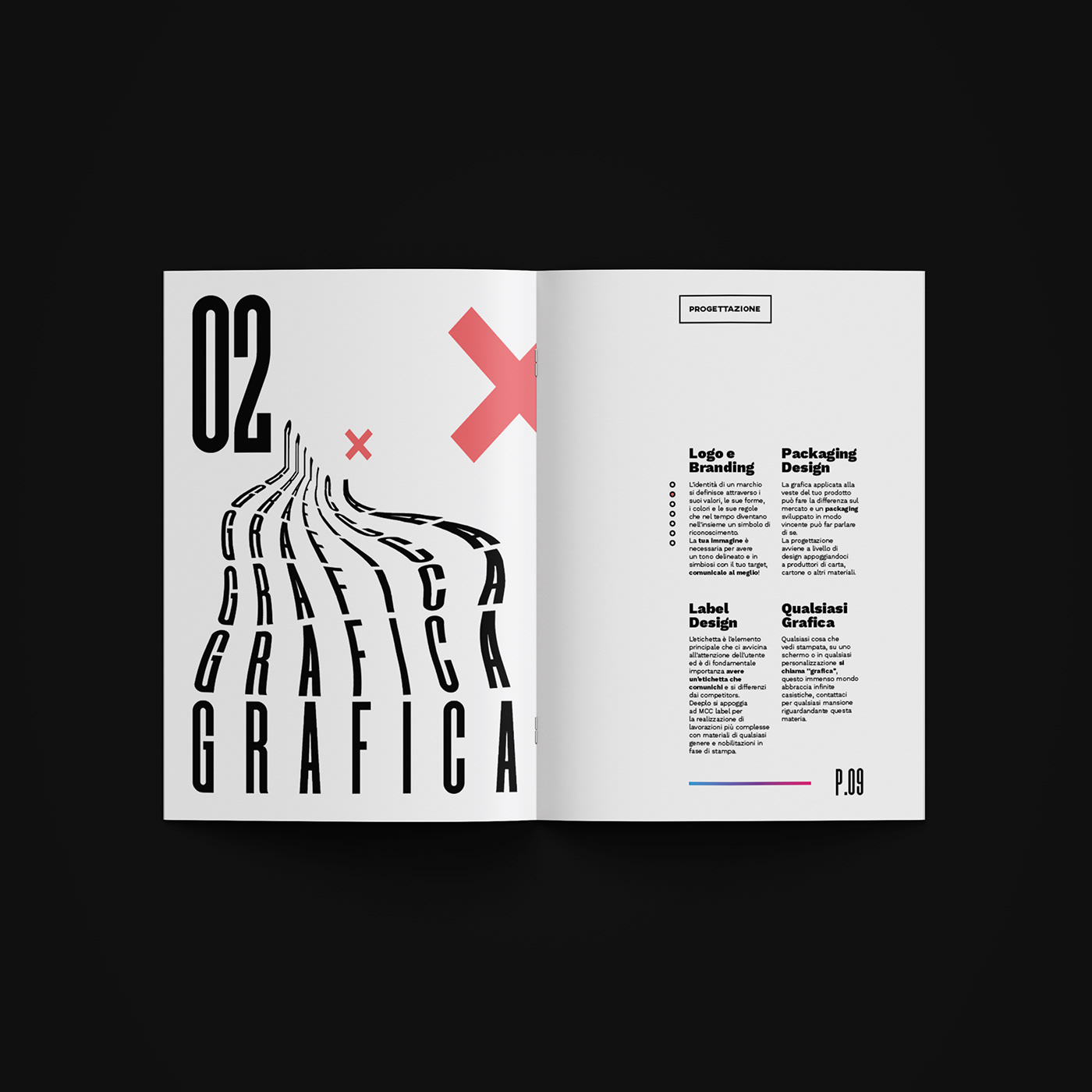 agency company profile book design agency AR graphic design agengy Marketing Design Cyberpunk design A4 digital agency