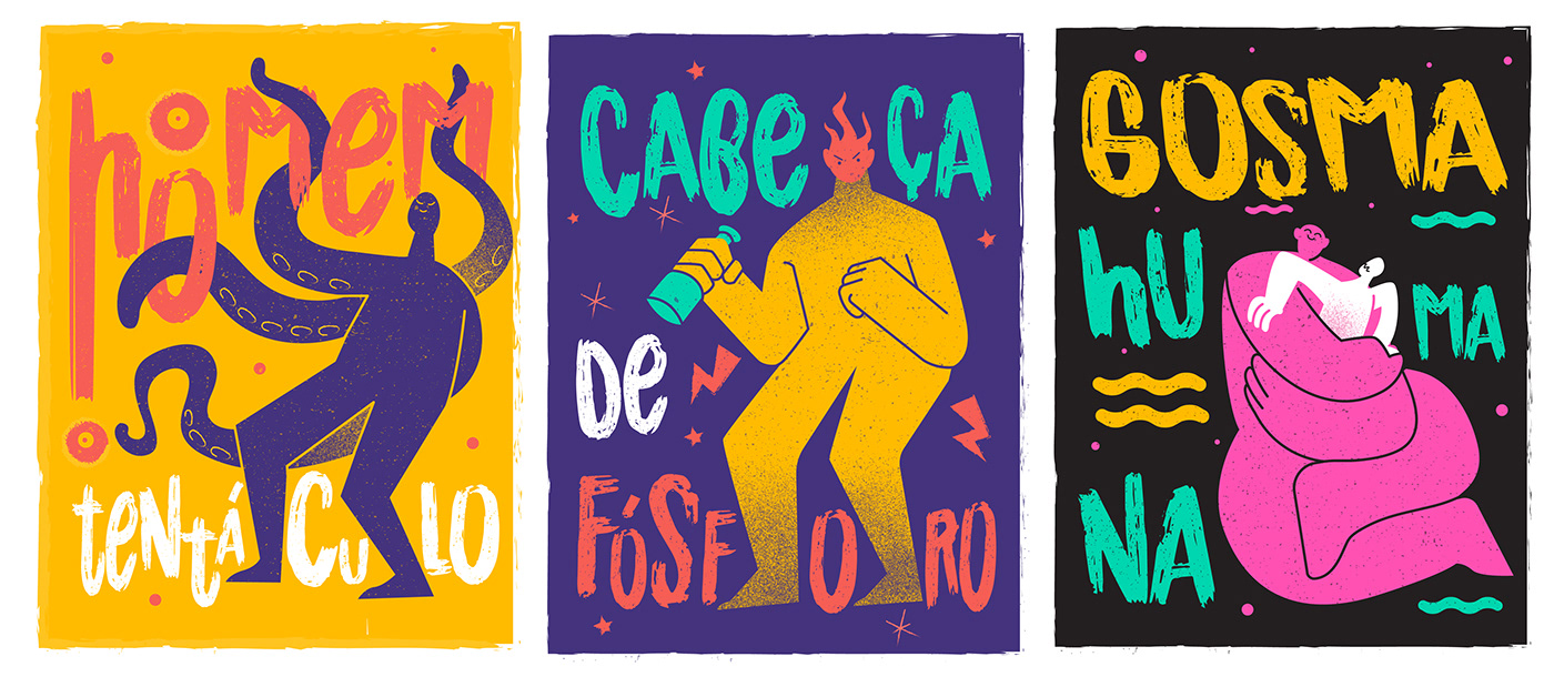 Carnival cartaz colors flat Illustrator pantone party poster vector