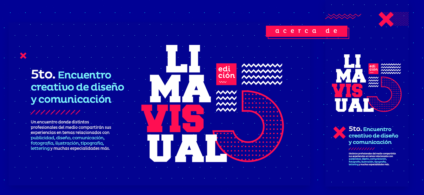 Lima visual 5 ISIL peru AZUL rojo branding  festival fest motion graphics 