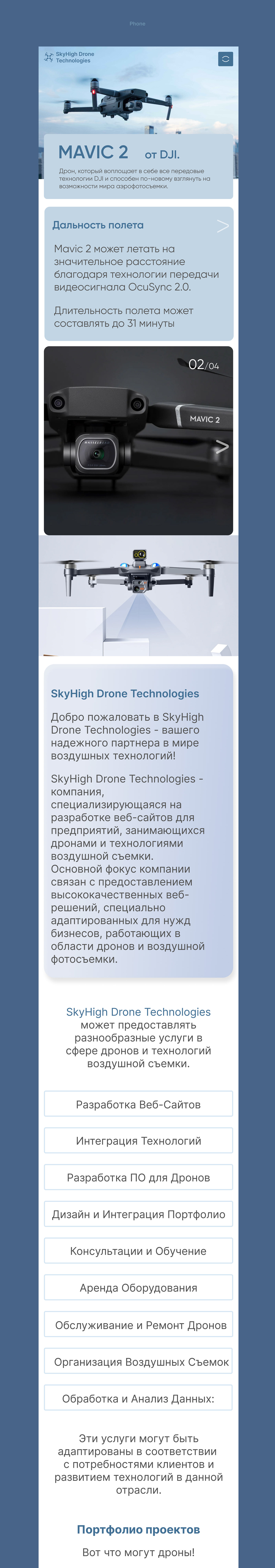 Website Web Design  UI/UX Figma ui design Web design Drone technology drone SKY