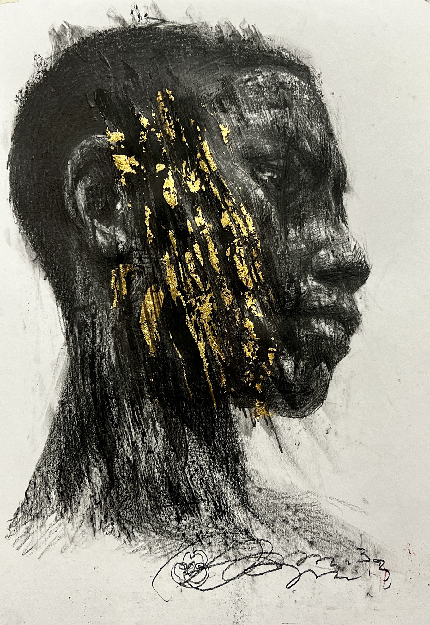 artwork body Drawing  emotion face image man model pencil
