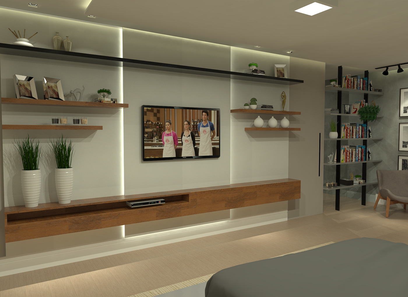 suite master interiores design 3D UEMA