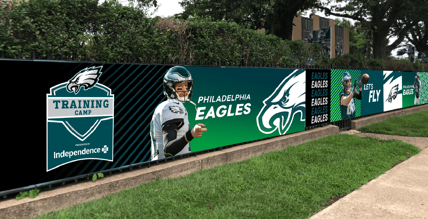 Advertising  art direction  branding  campaign football graphic design  nfl Philadelphia Eagles social sports