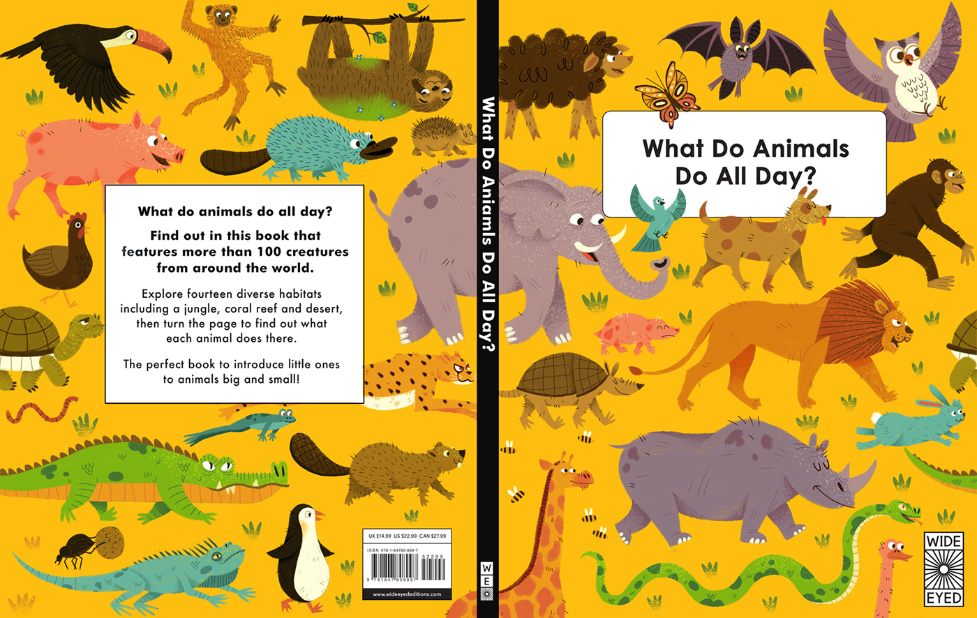 ILLUSTRATION  publishing   animals children childrens book Drawing  habitat Nature birds