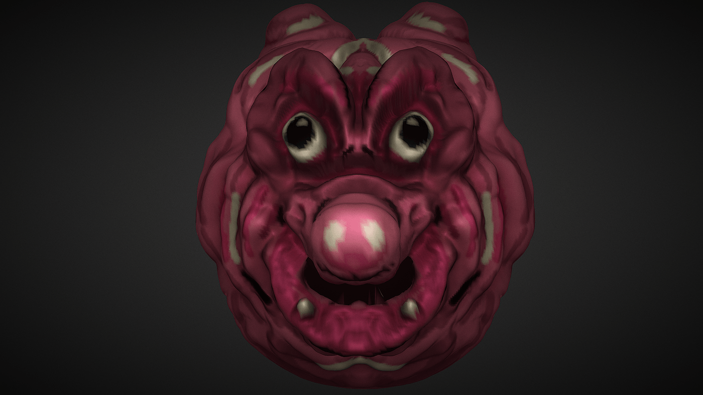 3D modelleme Digital Art  pig