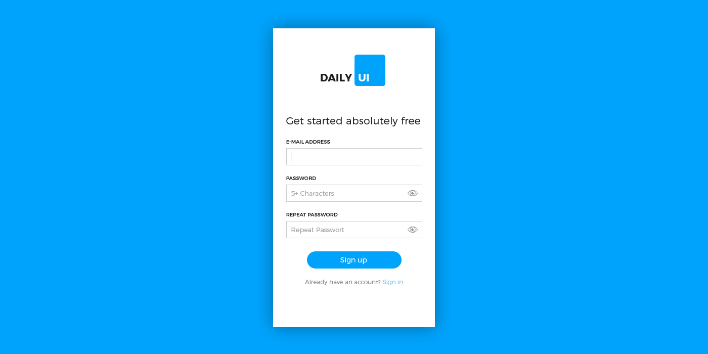 Daily UI Challenge sign up landingpage app icon batman sketch desktop mobile