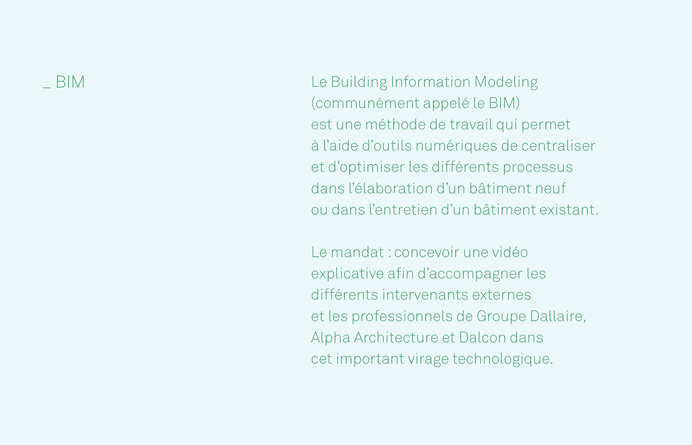 Building Information Modeling Technology innovation architecture Engineering  management