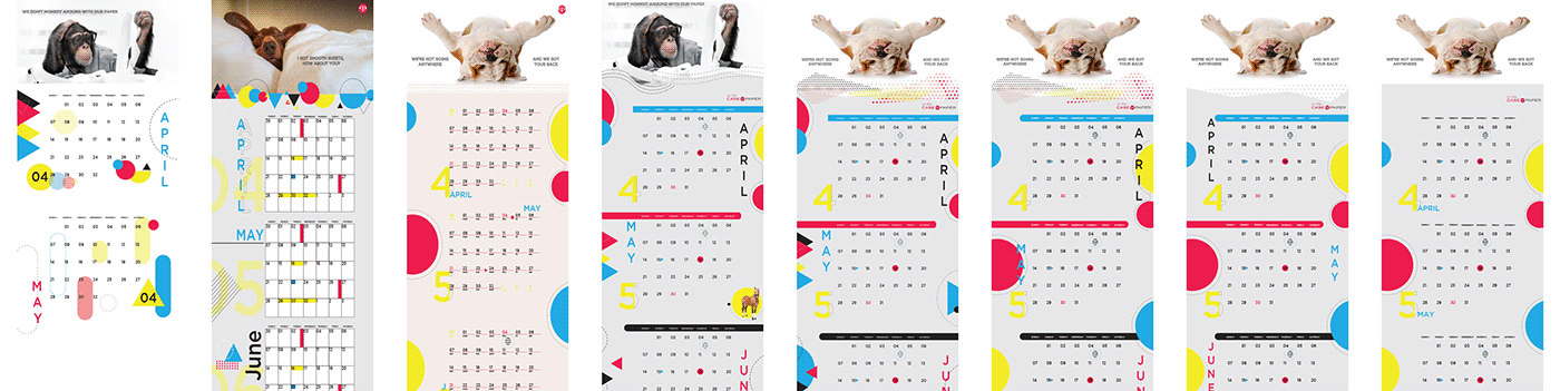 2020 calendar calendar cute animals Fun graphic icons witty