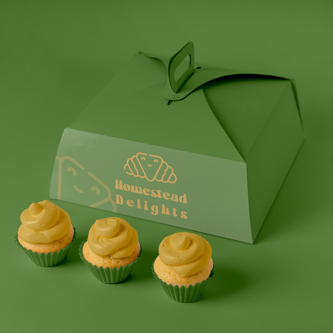 branding  brand identity Brand Design visual identity Logo Design Logotype pastry bakery Packaging dubai