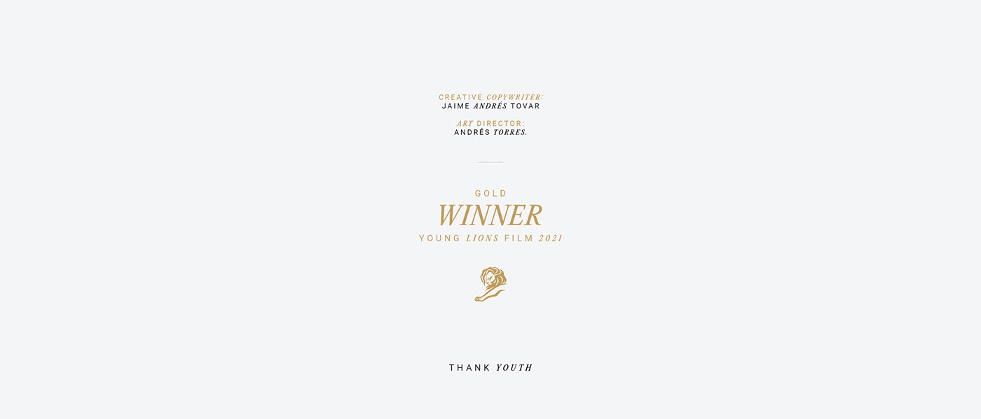Cannes colombia Film   winner Young lions Advertising 
