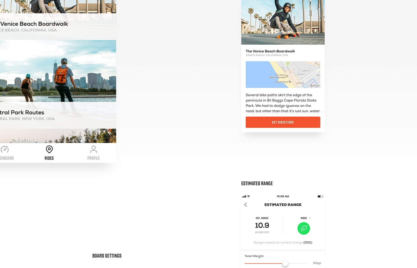boosted   boards Boosted Boards STRV LONGBOARD skateboard Board ride app redesign