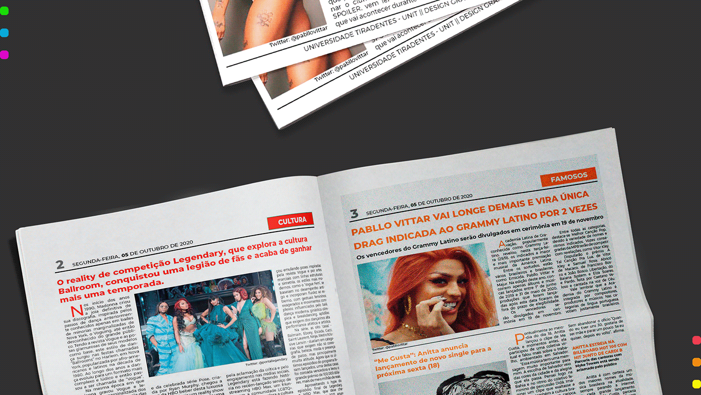 #Design #designer #editorial #jornal #LGBTQIA+ #pride #revista