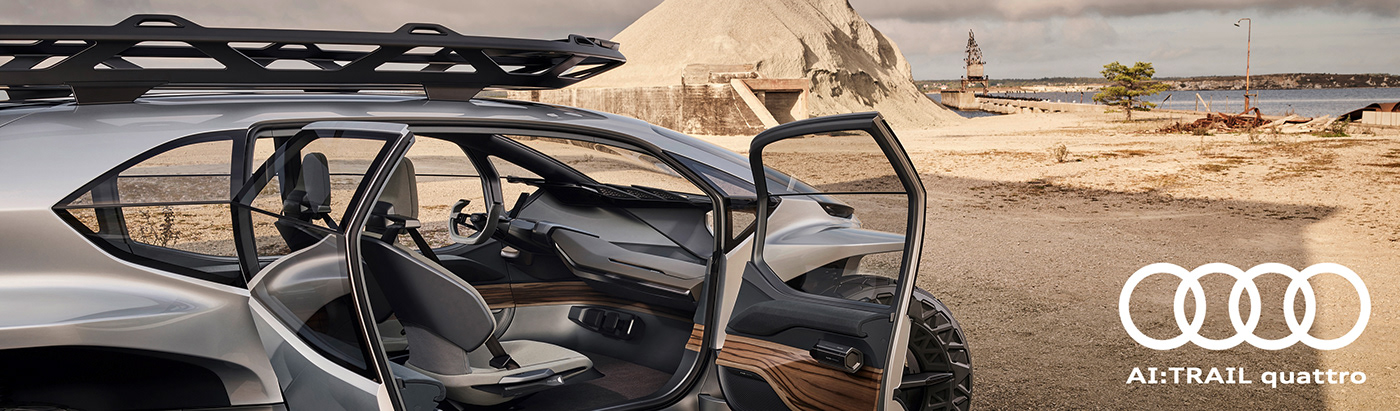 Audi car design interior design  electric Offroad storytelling   design Nature innovate concept car