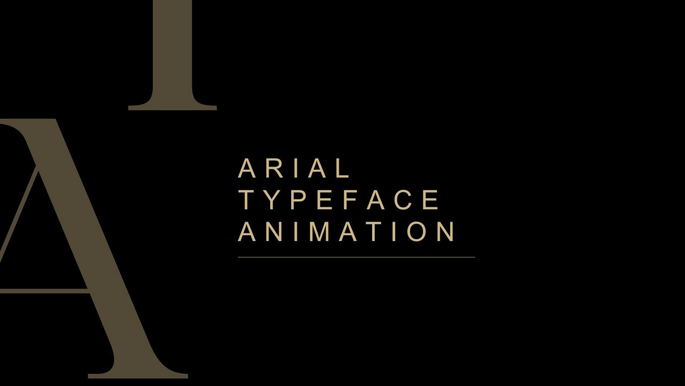Typeface animation  typographyanimation