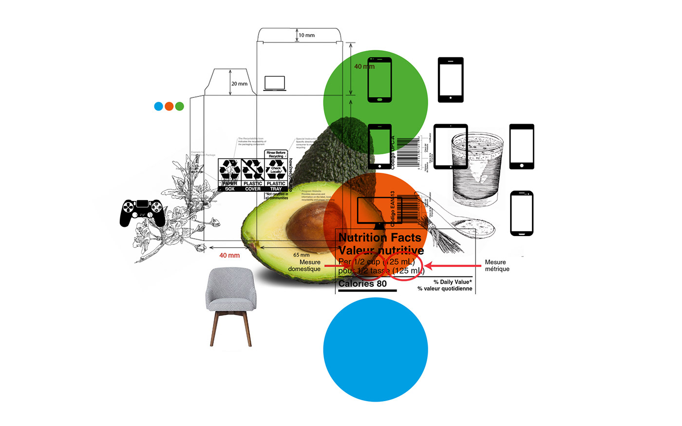 healthy Food  green Smart new digital Ecommerce conceptual
