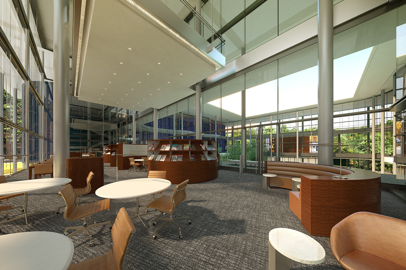 3D vray yale school business 3dsmax visualization visual Interior fosterandpartners