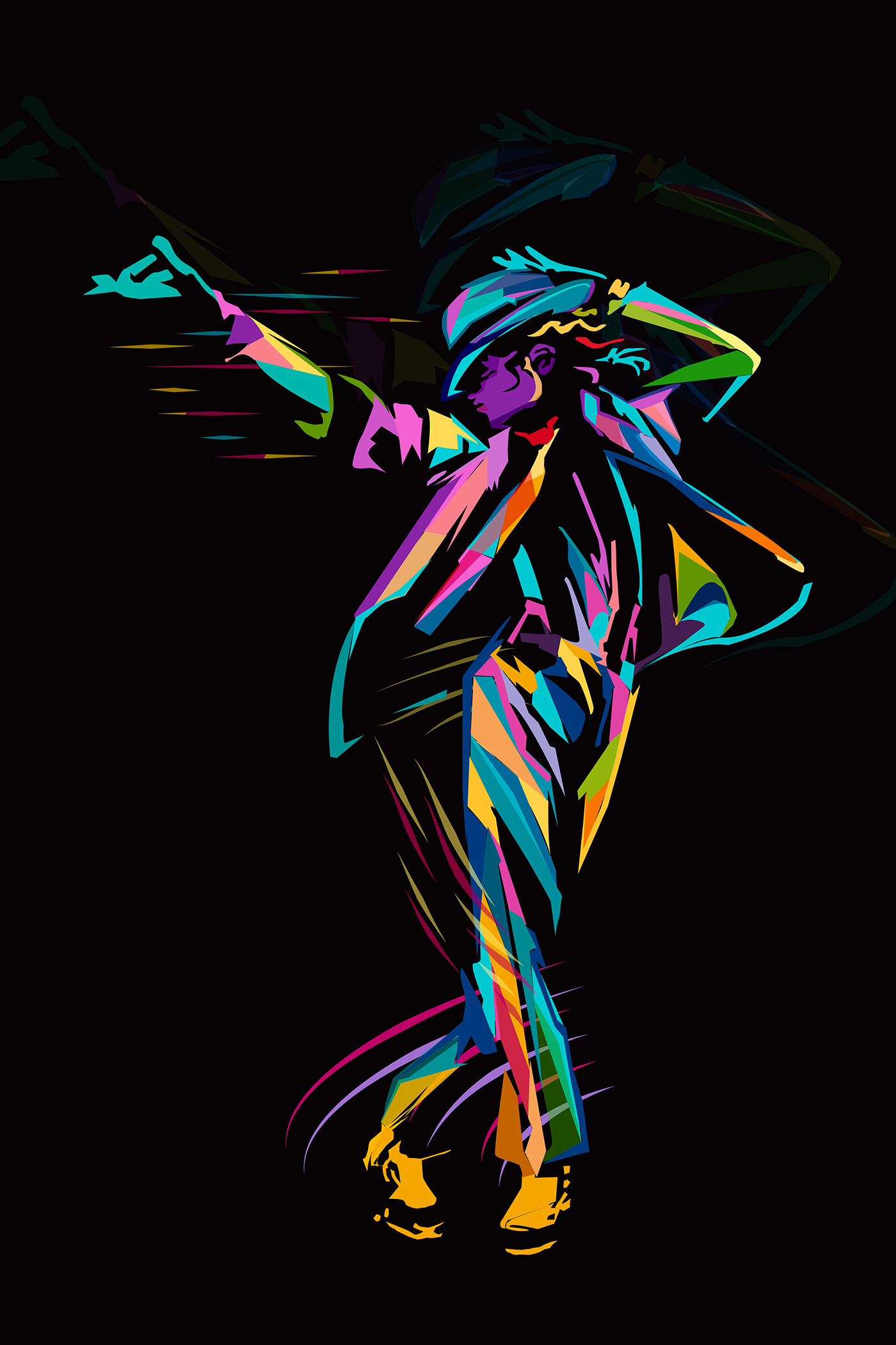 King of pop Michael Jackson WPAP ART wpapdesign