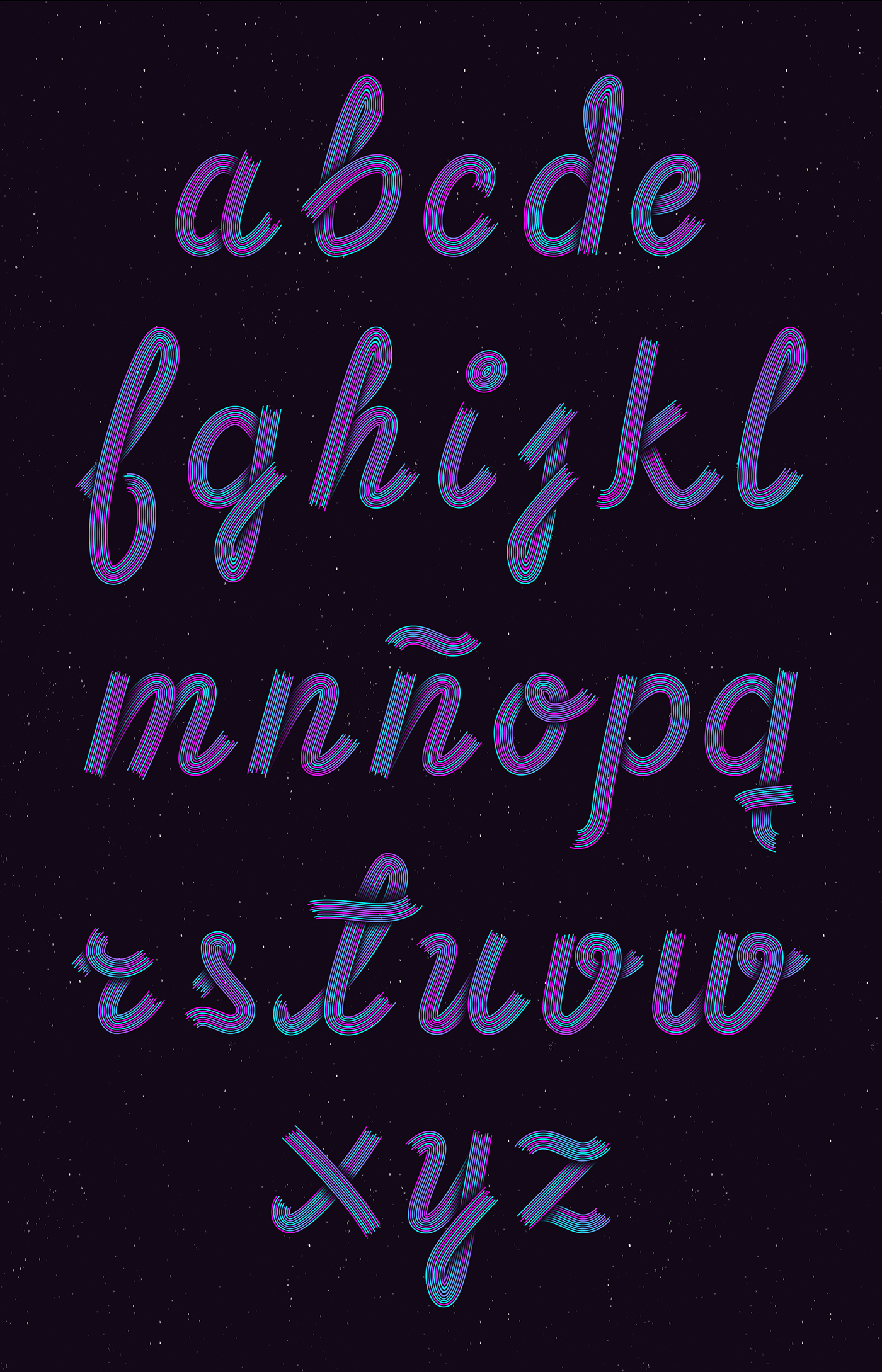 Stella new font caligrafia fuente tipografia typo fonts