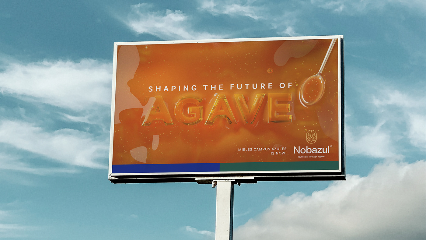 Advertising  agave honey syrup design brand identity Graphic Designer adobe illustrator visual identity