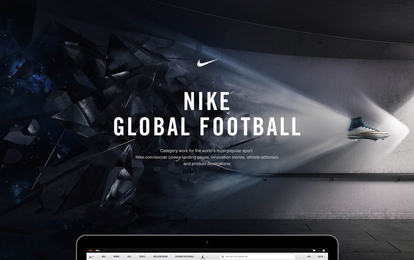 nike.com Nike editorial landing page athlete editorial product story page Product Detail Page