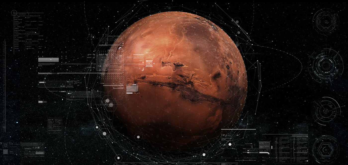 mars Marte colony habitat Space  architecture spacex elonmusk visualization graphic