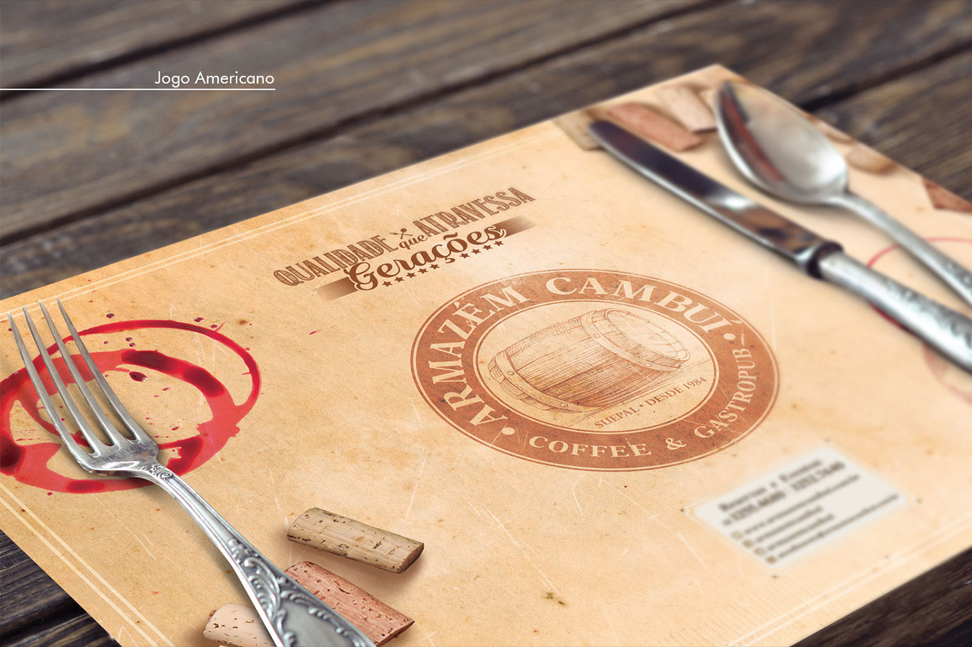 restaurante restaurant armazém design gráfico identidade visual marca graphic design brand