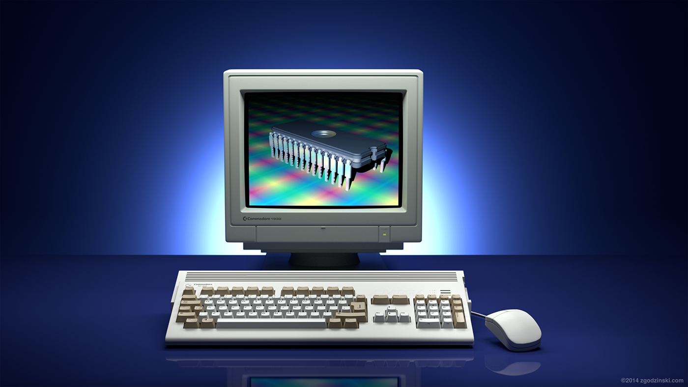 Amiga 1200,rendering,commodore,amiga,product,shot,Packshot,3D,blender,cycle...