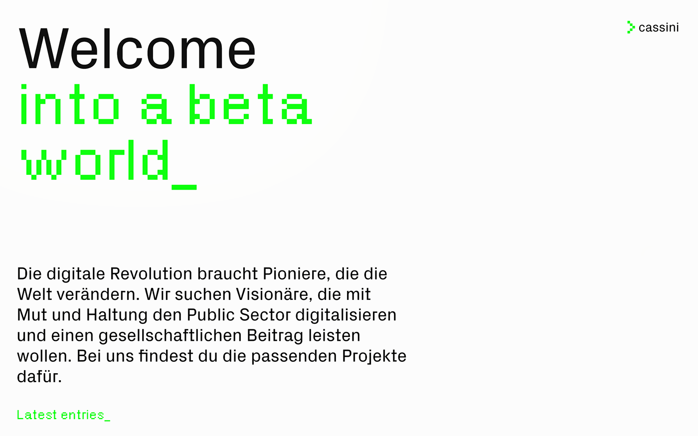 black clean digital editorial germany green ILLUSTRATION  minimal Website typography  
