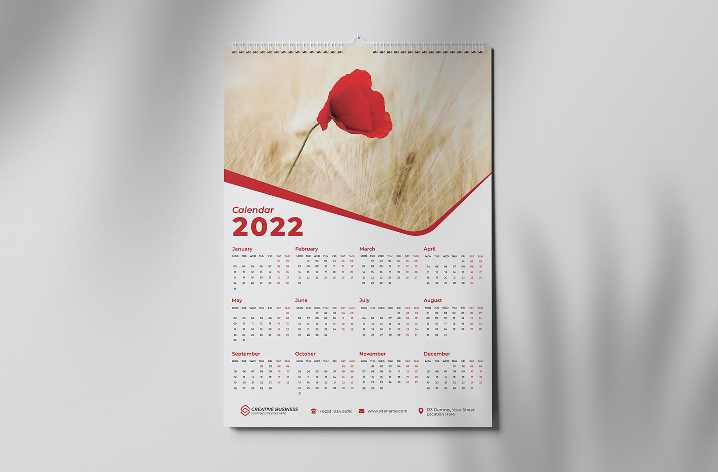 2022 Calendar calendar Calendar 2022 calendar design happy new year New Calendar wall calendar