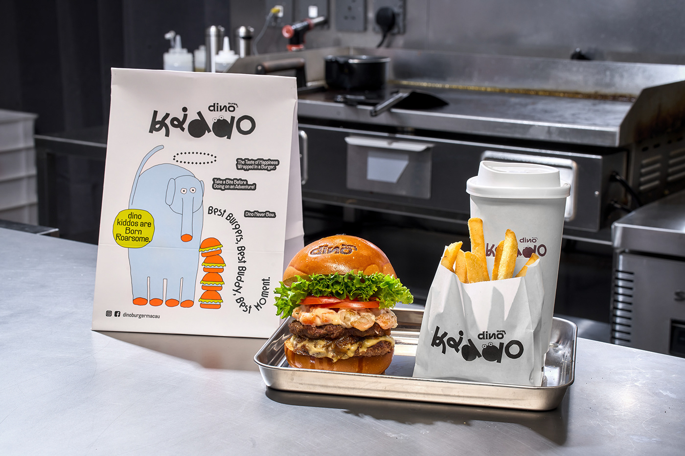 brand identity burger Fast food restaurant Logo Design macao design Macao macau untitled macao auchonhin