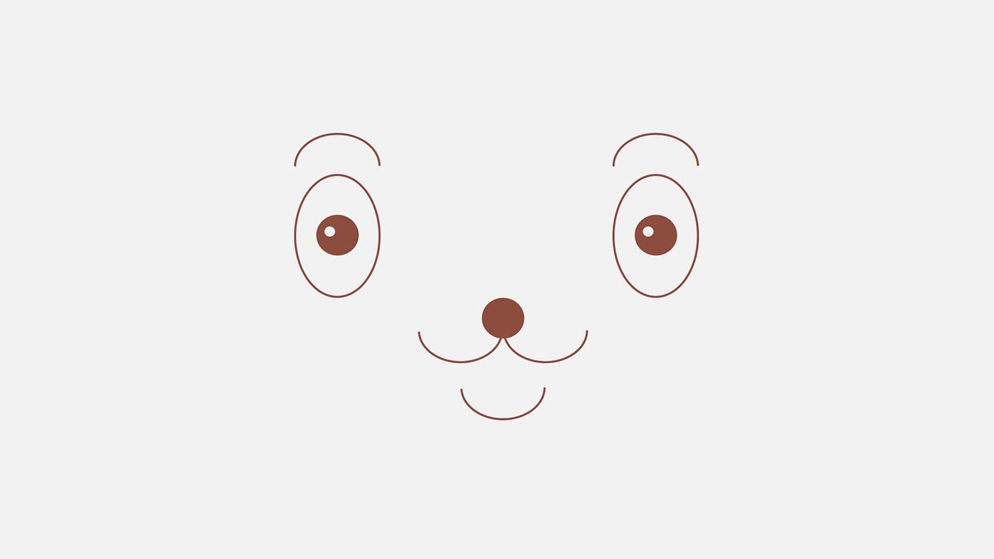 анимация вектор видео видеомонтаж иллюстрация медведь медвежонок Мороженое персонаж монтаж видео