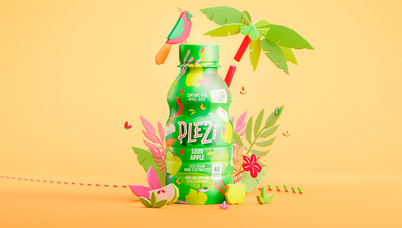 bottle design embalagem Label Packaging visual identity identidade visual logo beverage juice
