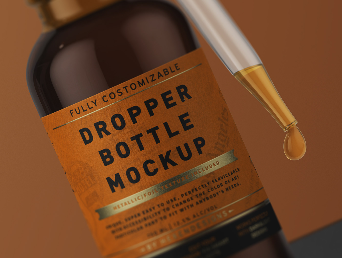 Download Dropper Bottle Mockup + Free Version on Behance