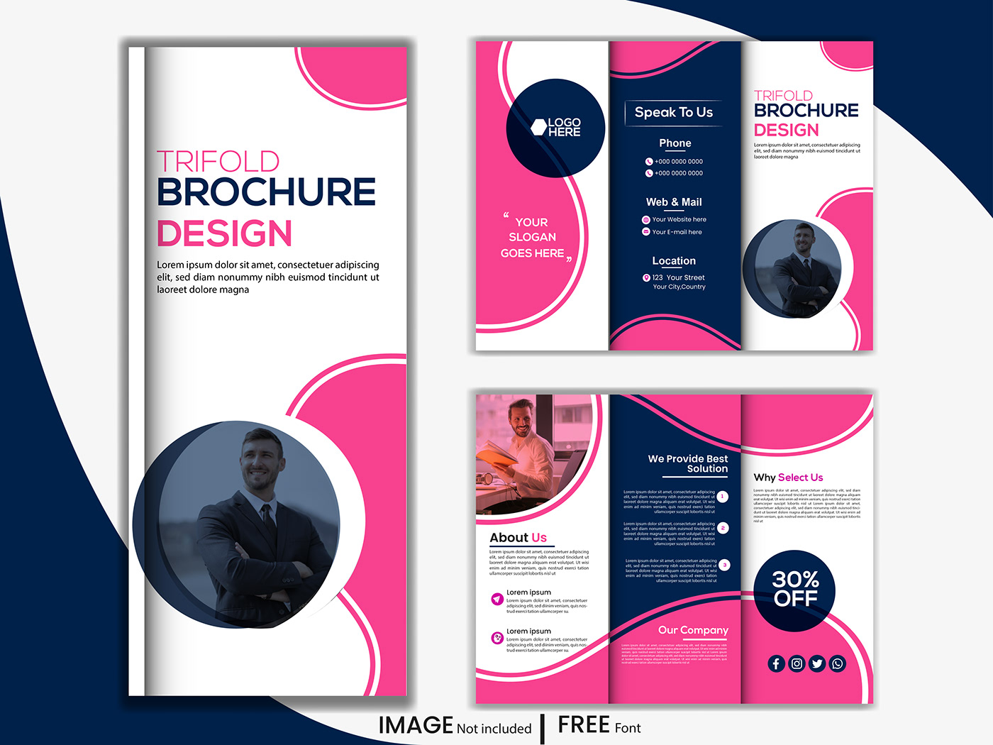 advertisement book brochure Creativity Data document folded horizontal identity concepts
