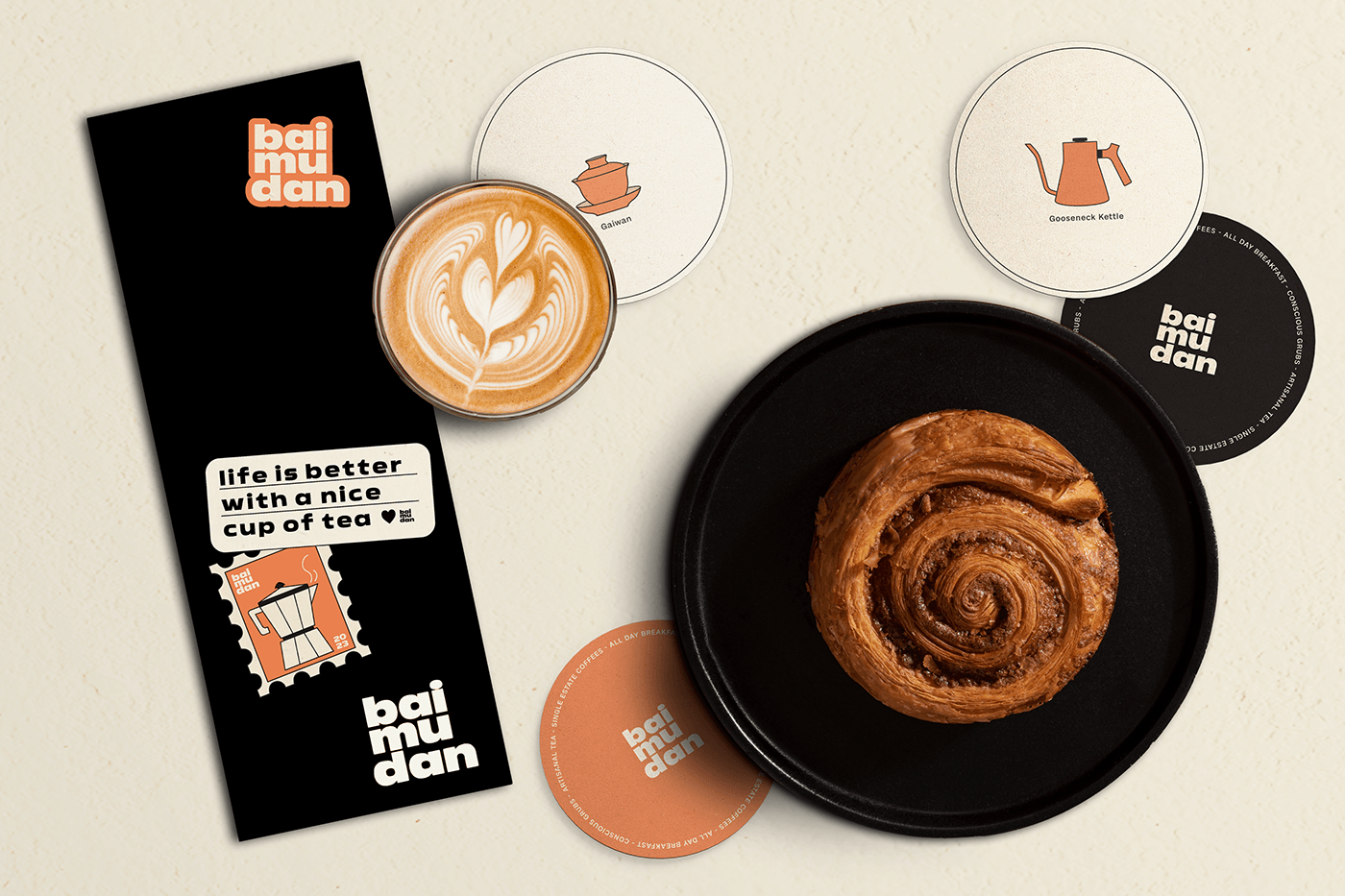 branding  packaging design social media visual identity cafe adobe illustrator