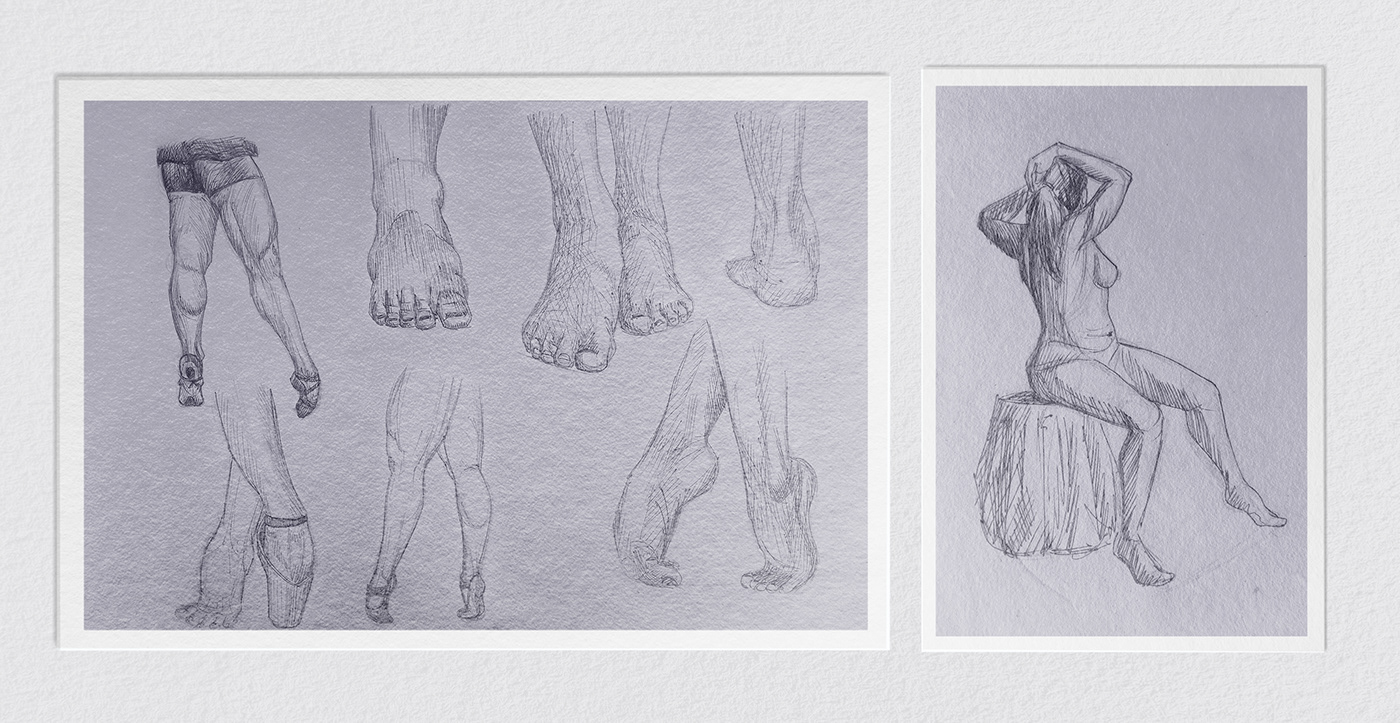 sketchbook sketches Drawing  anatomy Figure Drawing ILLUSTRATION  artist designer visual art fine art