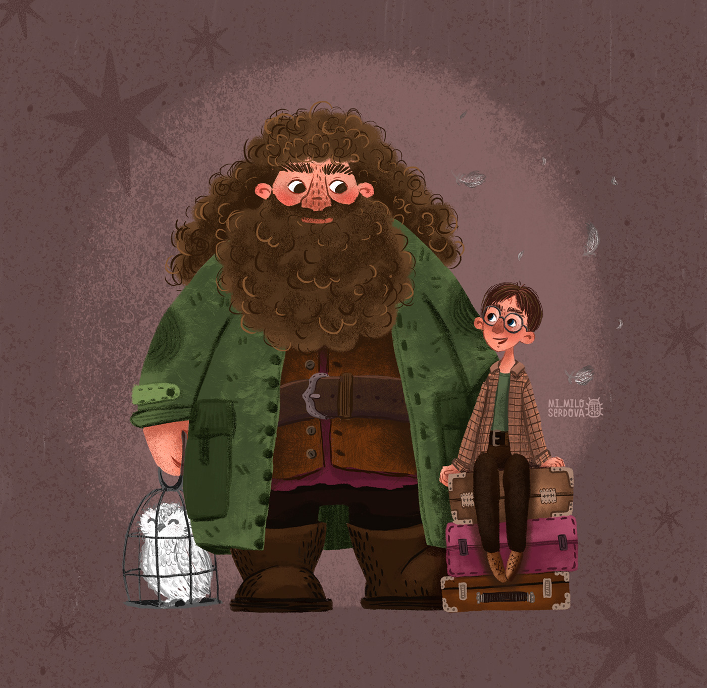 Character Illustrator harry potter wizard Hogwarts children book