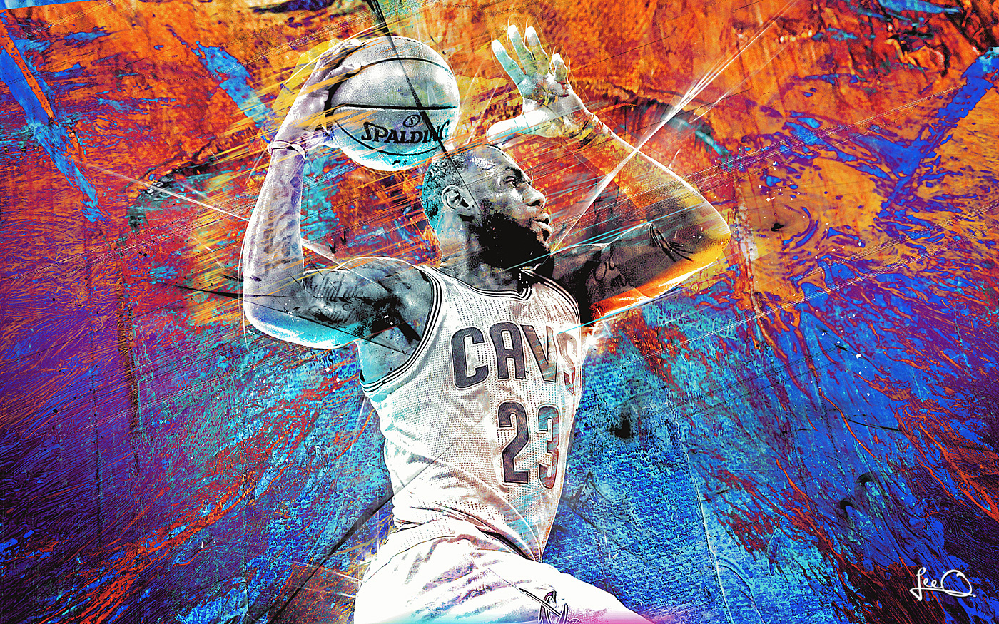 NBA basketball sports art abstract Michael Jordan Kobe Bryant LeBron James ...