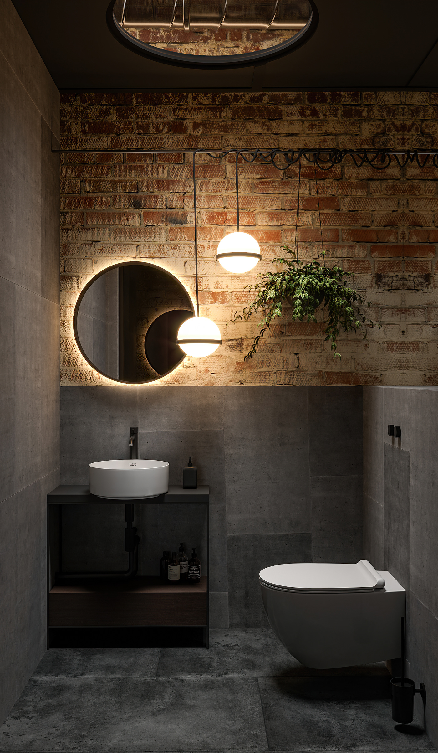 3ds max architecture bathroom bathroom design corona Interior interior design  Render visualization wall
