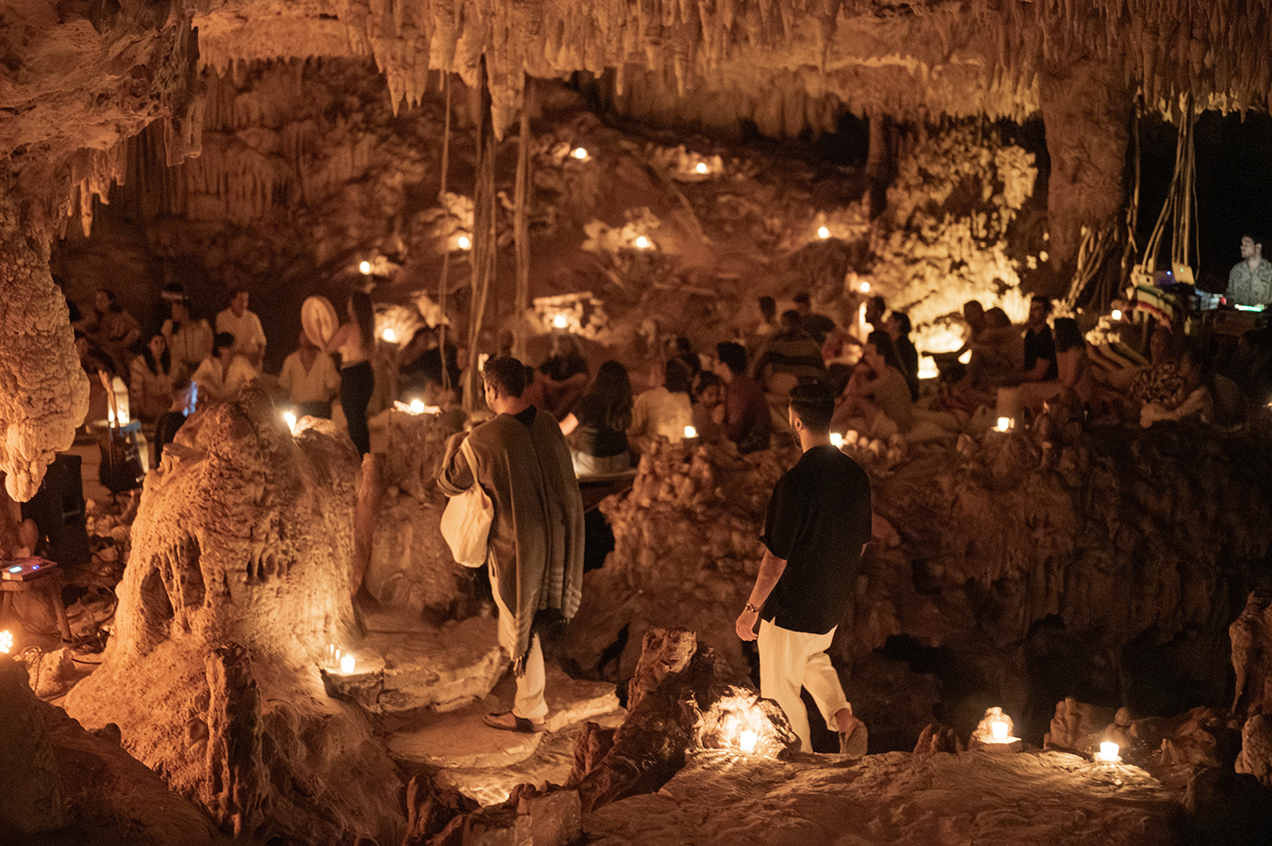 cave cenote jungle ceremony Wellness Mapping tulum projection immersive soundjourney