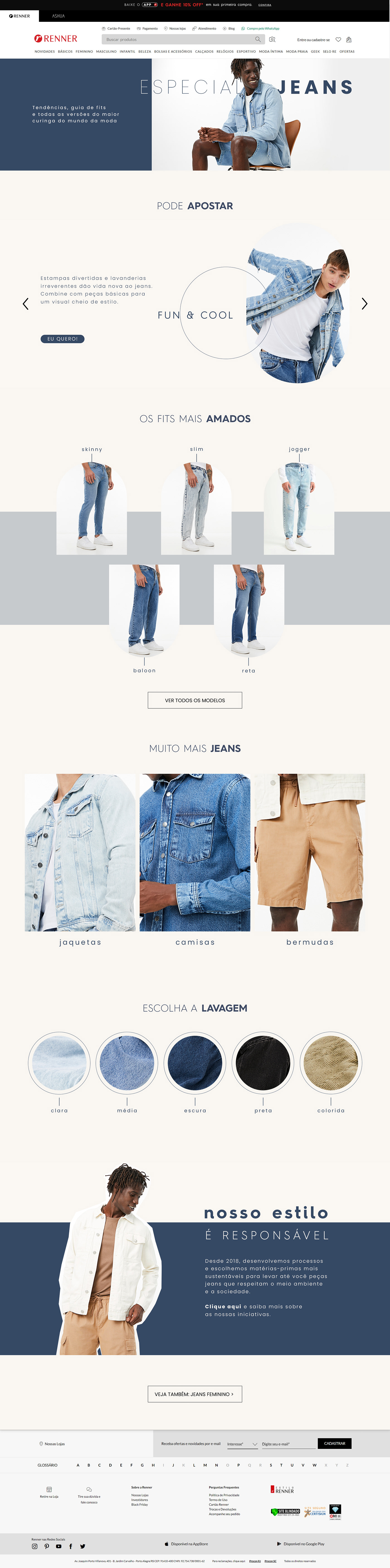 art direction  digital design Fashion  jeans user interface visual design