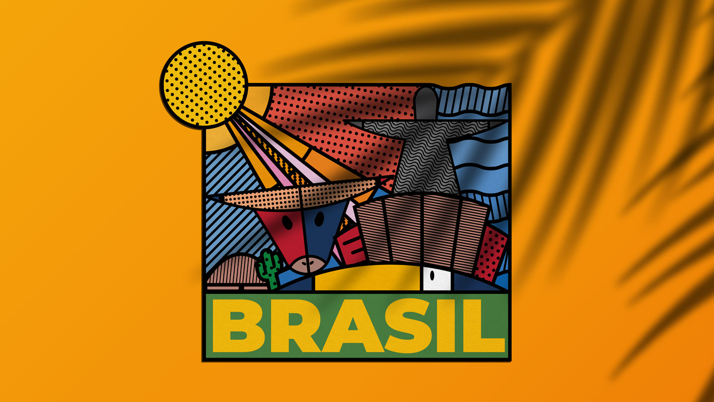adobe illustrator Brasil Brazil emblem emblema graphic design  IFPB logo Logo Design marca
