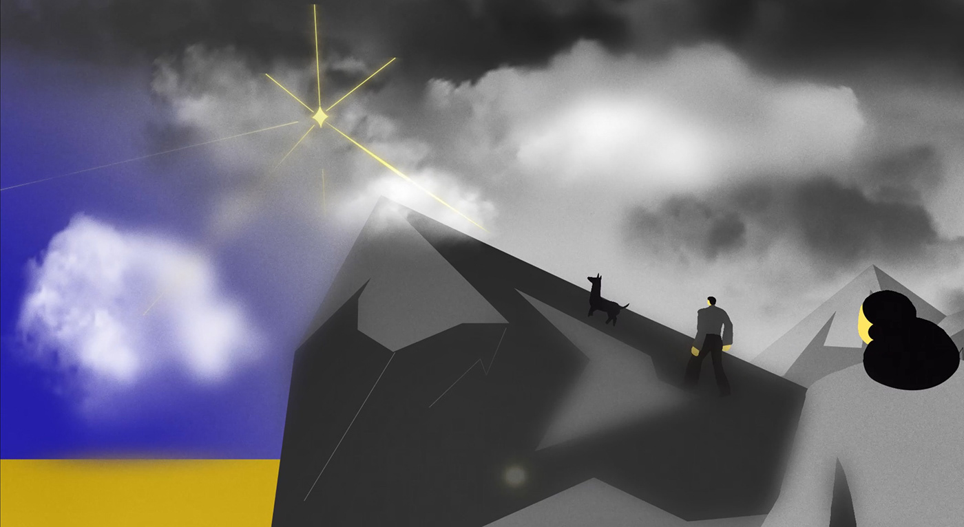 animation  designer frame by frame ILLUSTRATION  motion design peace social ukraine Victory War