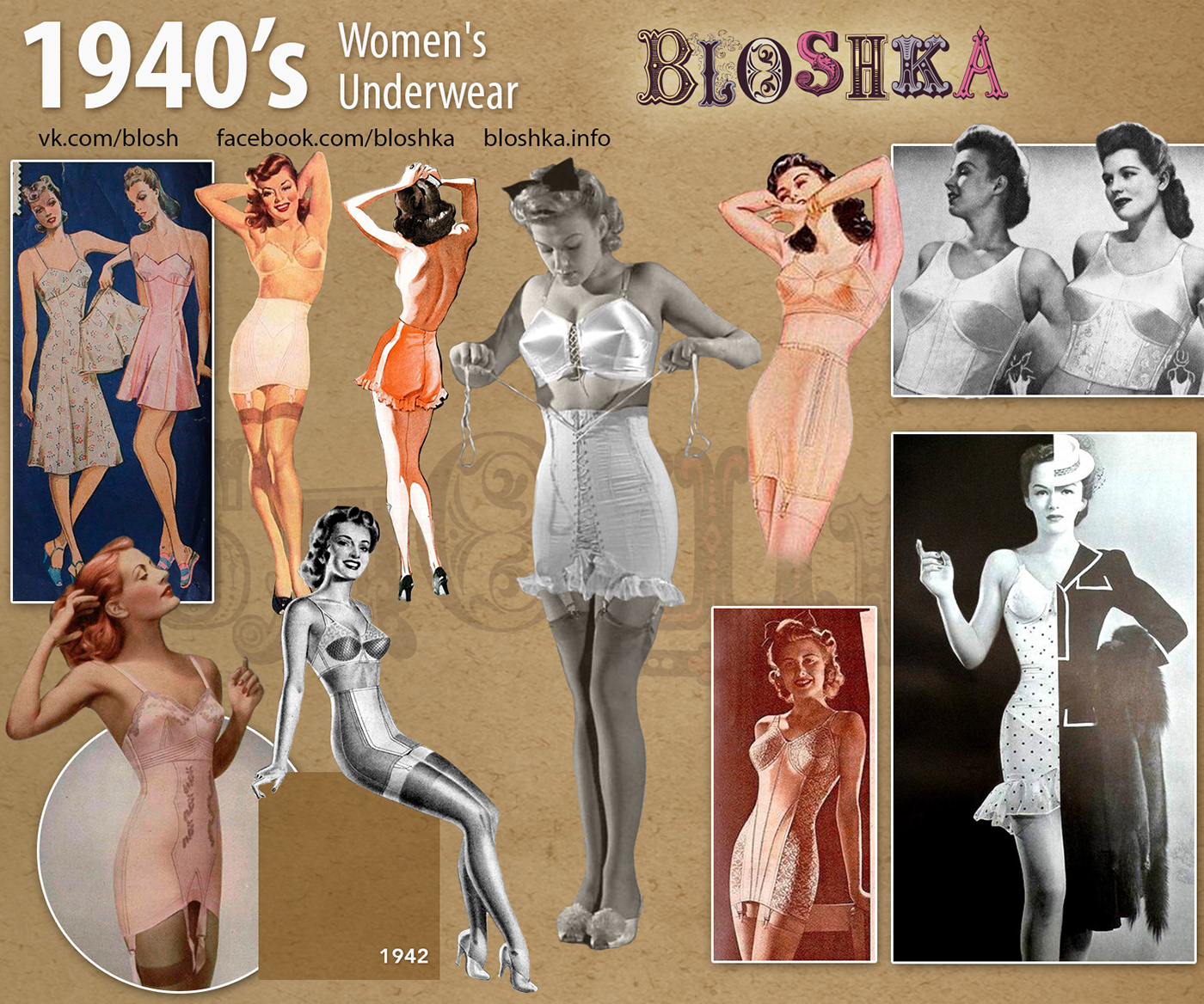 history fashion 1940's Fashion 