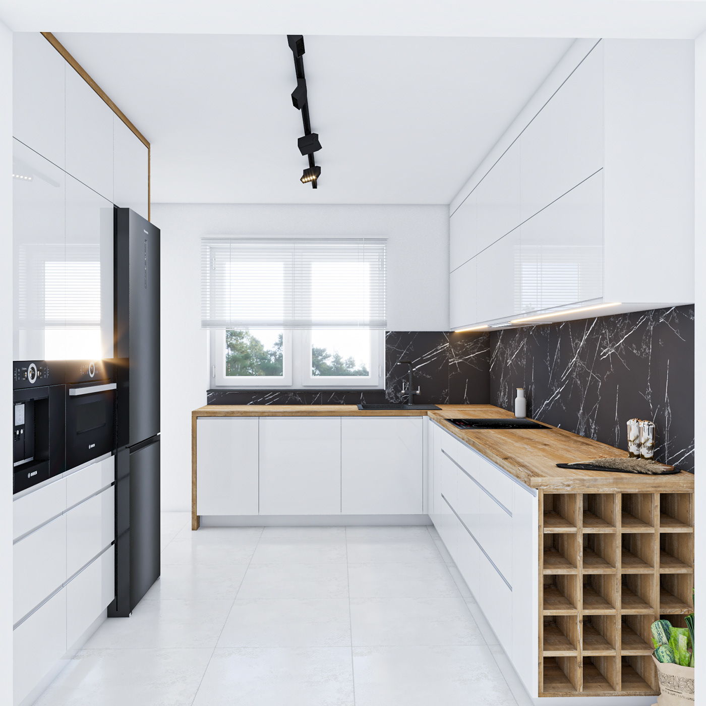 industrial design  interior design  kitchen KITCHENWARE Render visualization vray