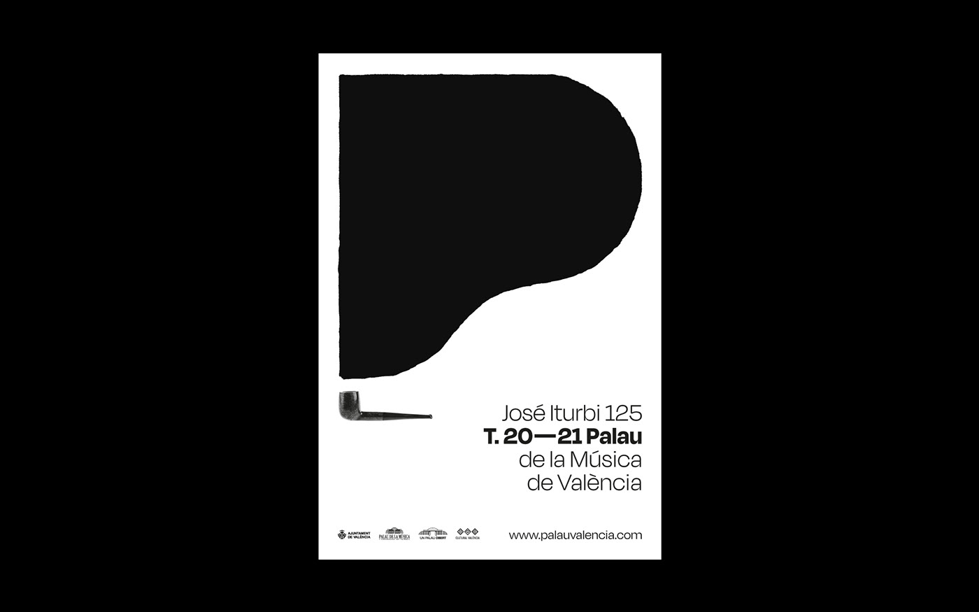 Black&white iturbi monochrome music Palau Piano Pipe posters smoke valencia