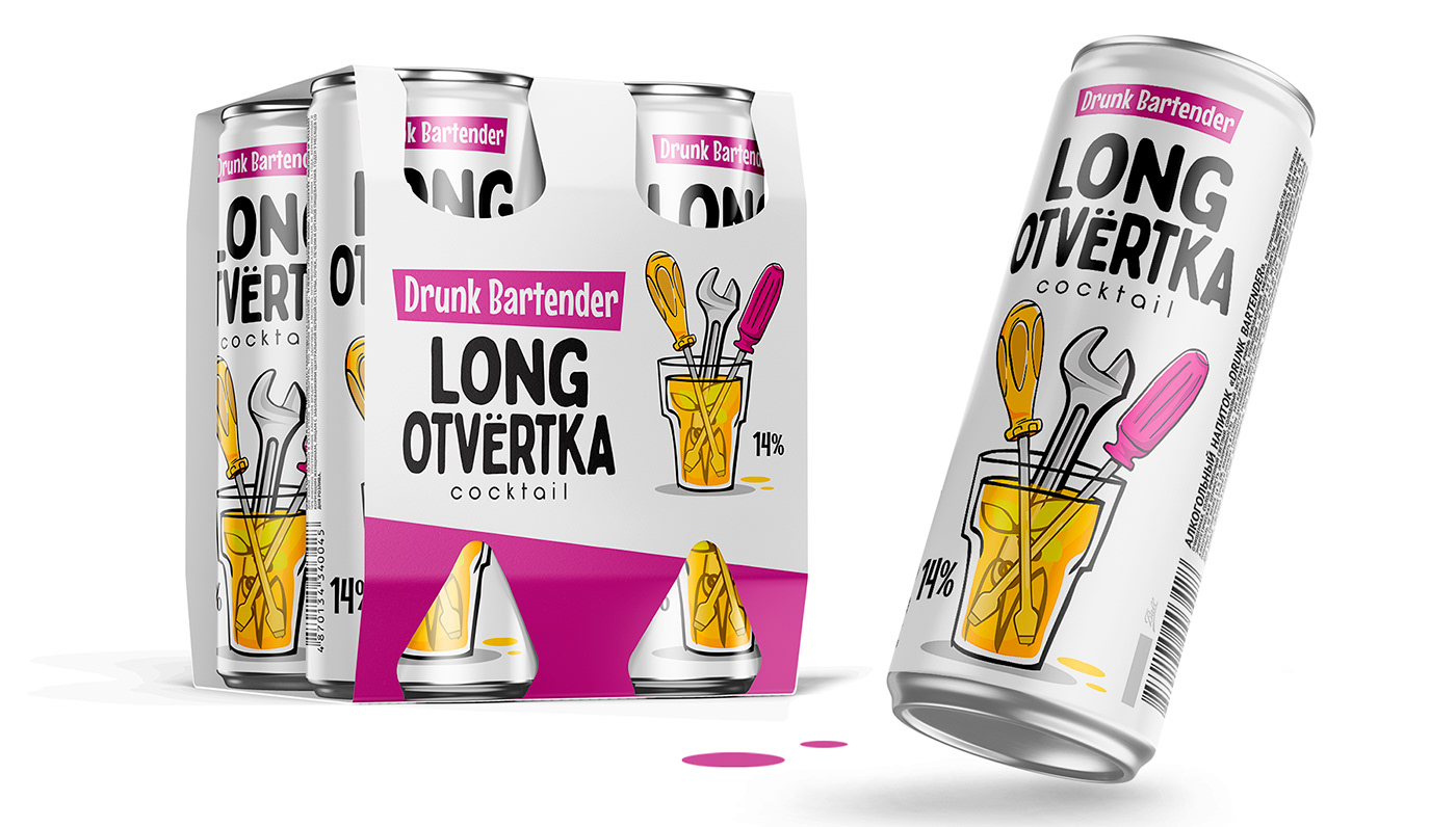 alcohol artwork bartender branding  cocktail design drink drunk ILLUSTRATION  Packaging