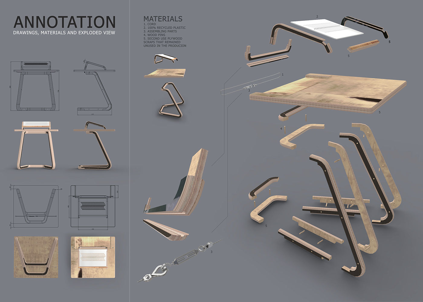 industrial design  motion graphics  office desk computer holder