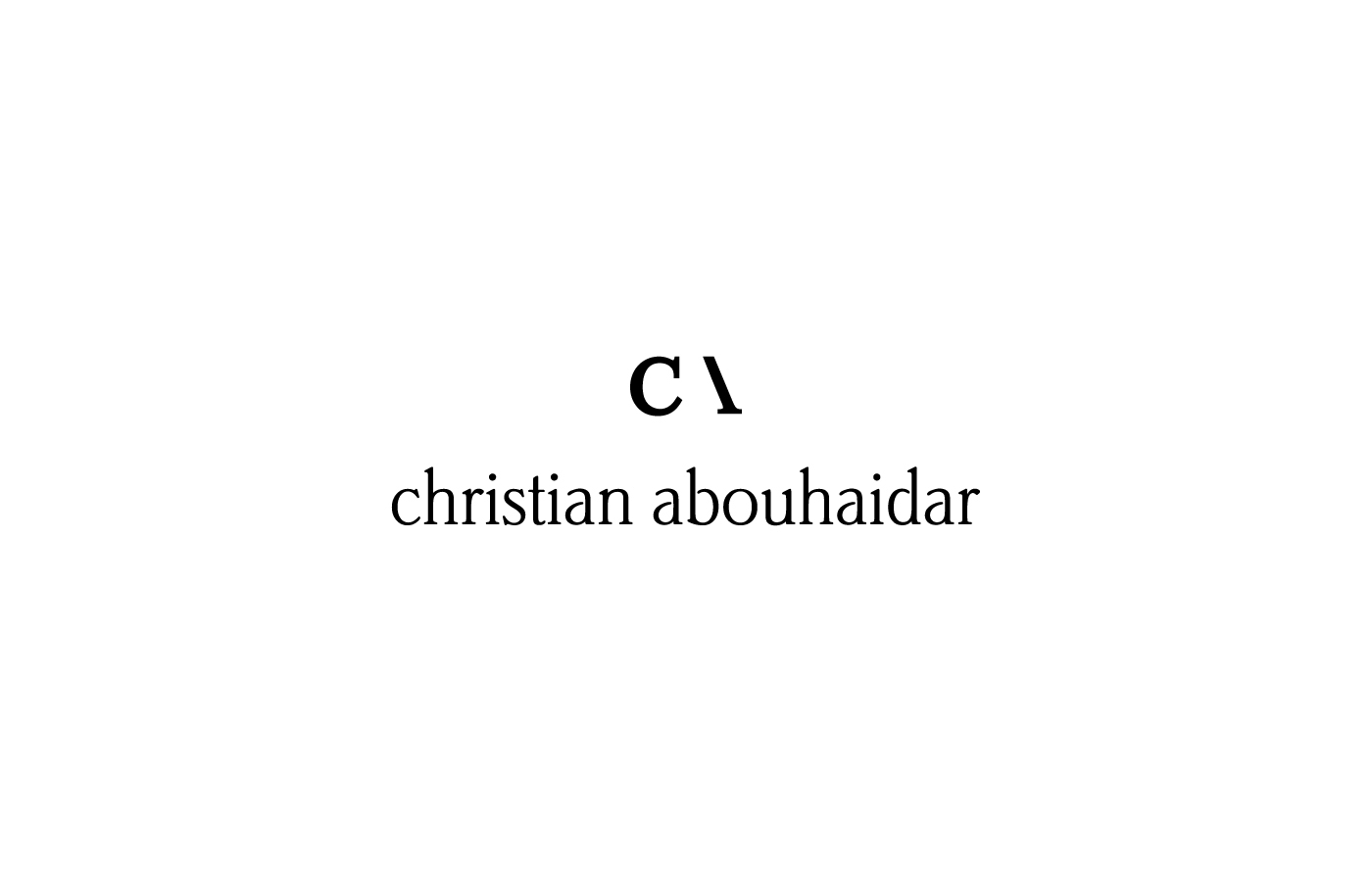 logo Logotype brand identity visual identity christian abouhaidar pedro almeida pedro brands Brand Development minimalistic logo  minimal logo Make Up MAKE UP ARTIST